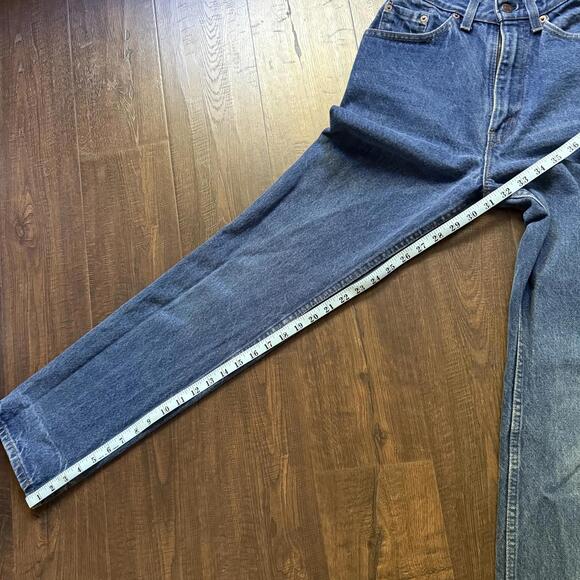 Vintage 80s Levi's 505 High Waisted Cotton Jeans 24 - Picture 9 of 9